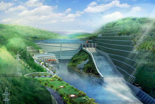 石阡老挝南塔河1号水电站项目